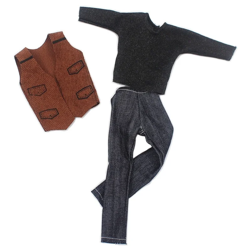 Play 1/6 Doll Clothes Doll Daily Wear Casual Suit Sweatshirt Pants Wedding Party - £15.67 GBP