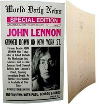 1980 World Daily News Special Edition John Lennon Gunned Down on NY St. ... - £10.26 GBP