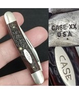 rare 62027 CASE XX knife 1979 tested jigged Old 2 blade Jack 1 Dot - $1,307.55 MXN
