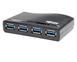 Tripp Lite 4-Port USB-A 3.0 Superspeed Mini Portable Hub with Built In C... - £28.25 GBP