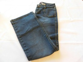 Jordache Denim Ladies Women&#39;s pants Size 3/4 Lo-Rise Stretch Blue Jeans GUC - £18.42 GBP