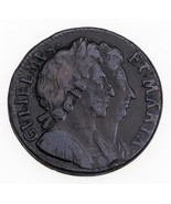 1694 Great Britain Farthing Coin in Fine+ Conditon KM # 466.2a - $3,744.54 MXN