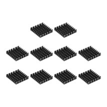 uxcell Electronic Radiators Heatsink for MOS GPU IC Chip Black 25 x 25 x 5 mm 10 - £11.74 GBP