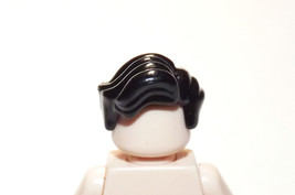 Minifigures Blocks Wavy Male Black Hair Piece For - $2.25