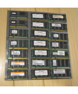 Lot of 21 Assorted Brands &amp; Sizes SODIMM Laptop Ram Memory - Untested - $884.71 MXN
