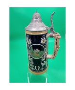 Vintage Munchen Frauenkirche u. Rathaus 9” German Style Beer Stein w/ Lid - $20.11