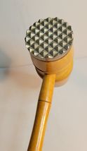 Wood Meat Tenderizer Mallet 11.5" Long image 2