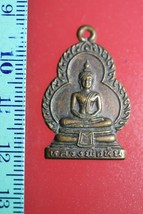 FLA02-dddduuu Buddha Buddhist Success Coin Talisman Thai Amulet Pendant ... - $146.60 MXN