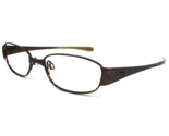 Vintage Oakley Occhiali Montature Poetic 2.0 Polished Brown Lucido 50-16... - $55.73