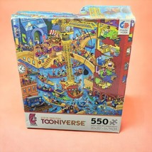 Steve Skelton Tooniverse Puzzle All Dogs Must Be On A Leash 550 Piece Bo... - $17.60
