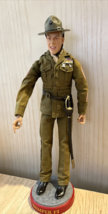 2000 Sideshow Toy Talking USMC Drill Sergeant R Lee Ermey in Green Uniform 12&quot; - £57.04 GBP