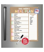 Colorful Kraft 3 Magnetic Meal Planner | Weekly | Calendar &amp; Planners - $29.87 CAD