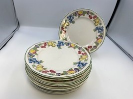 Set of 10 Villeroy &amp; Boch MELINA Salad Plates (discontinued pattern design) - £117.15 GBP