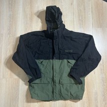 Timberland Weather Gear Gore-Tex Men’s Black & Green 100% Nylon Jacket Size M - $33.66