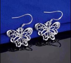 Super Cute Mini Butterfly  Earrings Simply Beautiful!! - $5.00