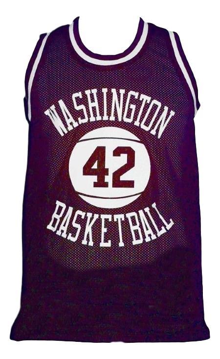 Latrell sprewell  42 washington puregolders basketball jersey purple   1
