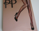 Pretty Polly Diamond Fishnet Tights Black one size fits most (94-160lbs)... - $17.67