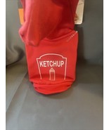 Hyde &amp; EEK! Boutique Ketchup Hoodie Dog and Cat Costume, X-Small - $47.37 CAD