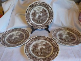 4 Nice Vintage JG Meakin Americana Dinner Plates 10 1/2&quot; diameter - £18.74 GBP