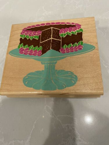 GREAT SELECTION OF WOOD & RUBBER CAKE CELEBRATION STAMPS BUY MORE & SAVE! Item image 3