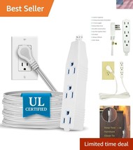 Versatile 15 ft Extension Cord with 3 Grounded Outlets - Ideal for All D... - $513.56 MXN