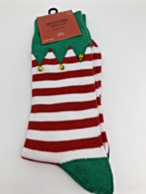 Mossimo Supply Co Men&#39;s Crew Socks Christmas Red White Greens Bells - £7.41 GBP