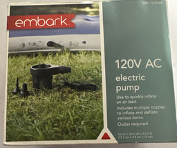 Embark 120V Electric Air Pump Without Adapters - £20.05 GBP