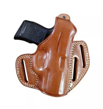 Fits SIG P365 9mm Micro Compact 3.1”BBL W/Out Rail Leather Belt Holster ... - £45.92 GBP