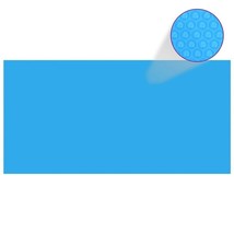 vidaXL Pool Cover Blue Polyethylene Large Foldable - $213.57