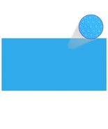 vidaXL Pool Cover Blue Polyethylene Large Foldable - €186,16 EUR
