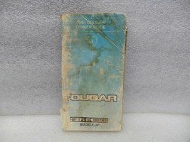 COUGAR    1983 Owners Manual 17518 - $13.85