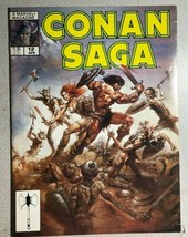 Conan Saga #12 (1988) Marvel Comics B&amp;W Magazine VG+/FINE- - £10.11 GBP