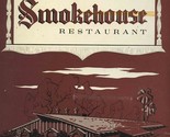 Smokehouse Restaurant Menu &amp; Postcard N 16th Street Phoenix Arizona 1968 - $47.66
