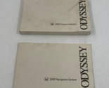 2000 Honda Odyssey Owners Manual Handbook Set OEM C01B40023 - £21.08 GBP