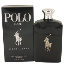 Polo Black by Ralph Lauren Eau De Toilette Spray 6.7 oz (Men) - £77.92 GBP