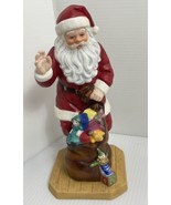 Lenox Santa Waving with Toys Annual Santa Claus Figurine 1996 Ltd Ed Por... - £20.41 GBP