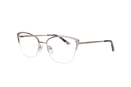 New Runway Couture RCE-324 Silver Eyeglasses 53/19/140 - $69.25