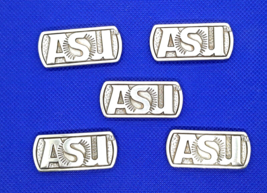 Asu Arizona State University Antique Silver Tone Style Conchos 5 Count - £8.01 GBP