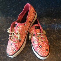 Sperry Top-Sider Pink SEACOAST Geo Print Slip-on Sneaker, STS94760, Size... - $49.00