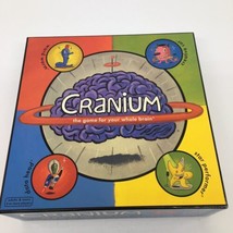 Cranium The Game for Your Whole Brain Board Game 2002 Edition Missing Clay - $9.92