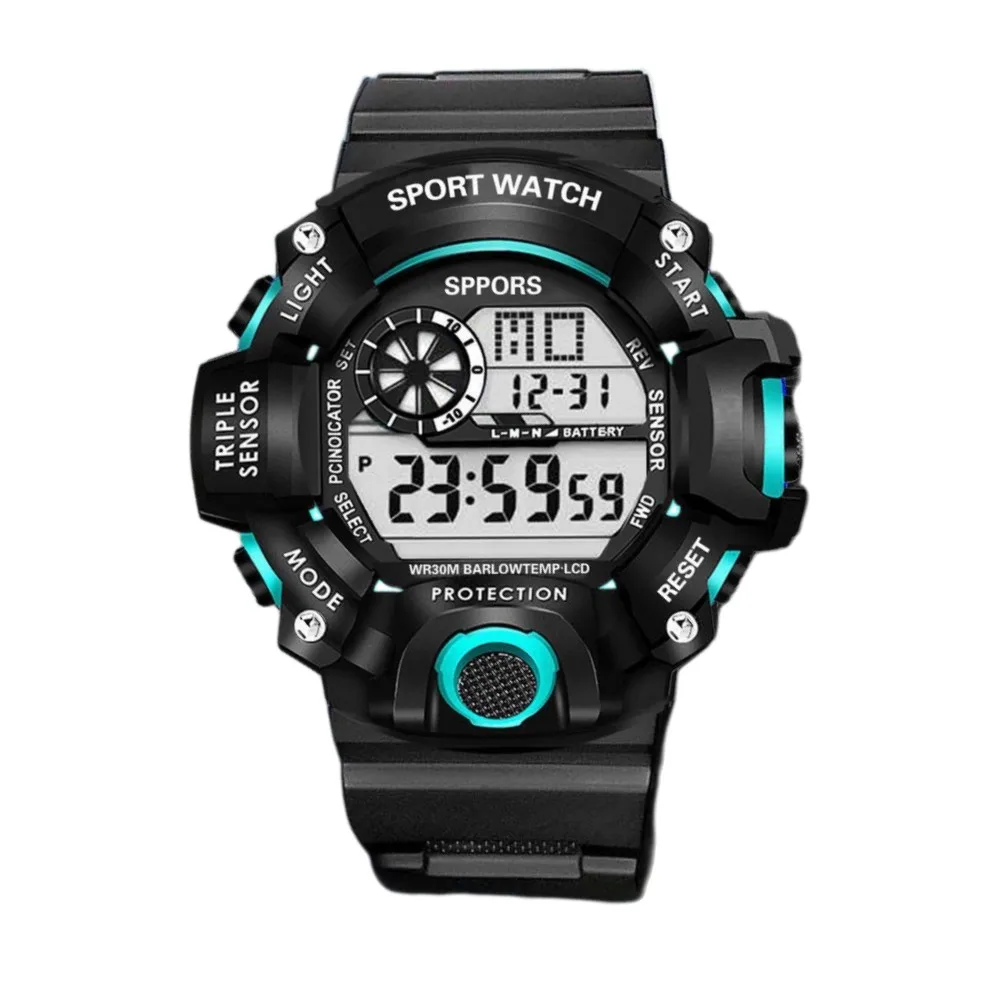 Men Male Movement Digital Watch Waterproof Fall-Proof Resistant Multi Function   - £86.94 GBP