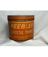 VTG Keebler Cheese Thins Keebler Weyl Baking Co Phila. PA Litho 10 OZ Sn... - £56.05 GBP