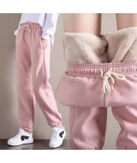 Women Warm Fleece Warm Leggings Trousers - $13.77+