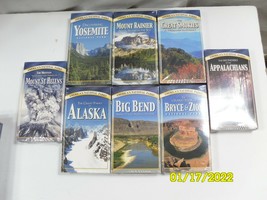 8 VHS America&#39;s National Parks All Sealed - $46.15