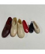 Vintage Barbie Ken Skipper Shoe Lot Single Shoes Japan - $413.52 MXN