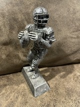 Football Player Trophy Antique Silver/pewter Colored Fantasy Football Prize - €28,37 EUR