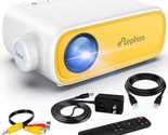 Elephas Mini Projector For Iphone, Video Smart Led Pocket Pico Small Hom... - $79.97