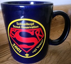 2001 Boy Scouts Schoellkopf Scout Reservation 63 Years Ceramic Mug BSA S... - $13.01 CAD
