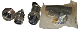 4pc Microphone Plugs Assorted Ham radio MICROPHONE PLUG / CB Radio Connector Mic - £14.57 GBP