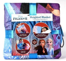 Franco Manufacturing Co Disney Frozen II 36&quot; X 48&quot; 4.5 Lbs Weighted Blanket - £49.43 GBP